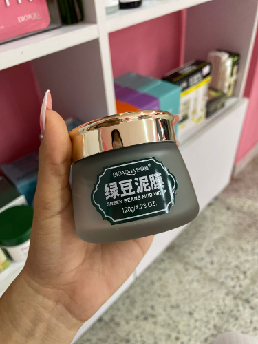 mascarilla de barro verde