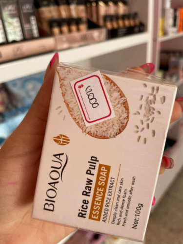 jabon de arroz barra BIOAQUA