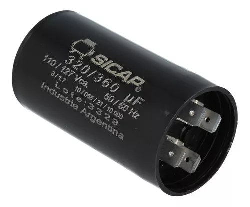 CAPACITOR SICAP 380-420  110 VCA
