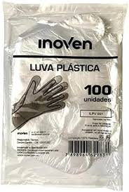 LUVA PLAST DESC / 100UN