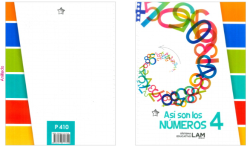 asi son los numeros 4