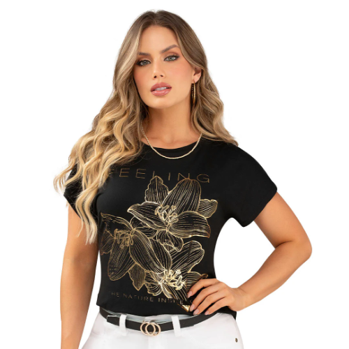 D1CAMISETA NEGRA TALL M