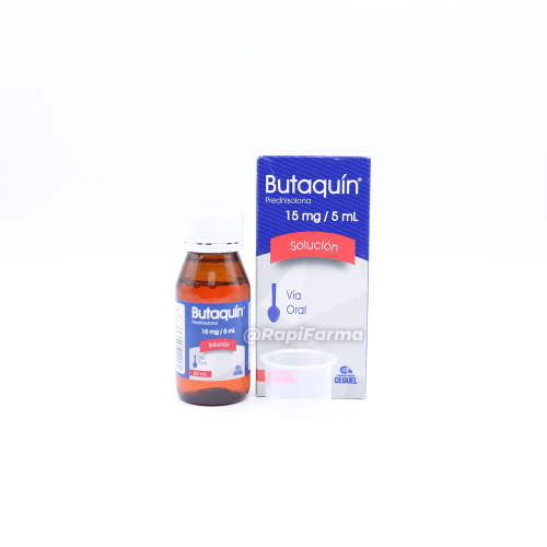 Butaquin Prednisolona 15 mg/5ml 60 ml