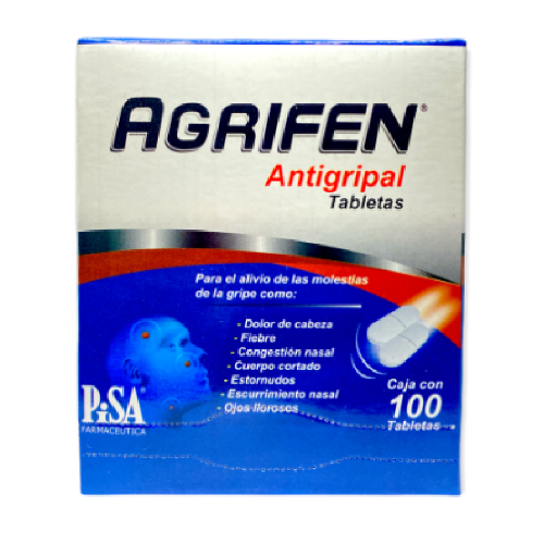 Agrifen  Caja Grande Tabletas
