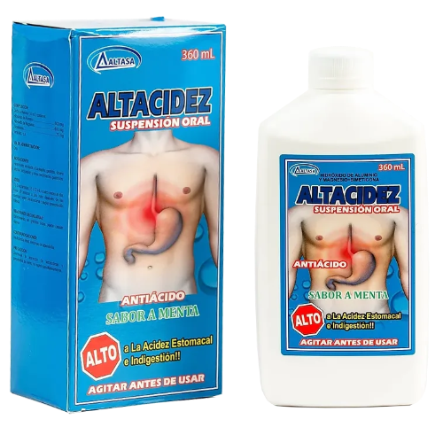 AltaAcidez suspencion Oral 360 ml