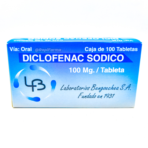 Diclofenac Sodico  Tableta 100 mg