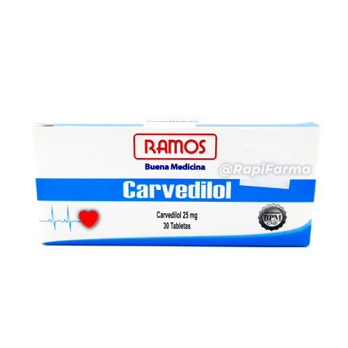 Carvedilol 25 mg RAMOS