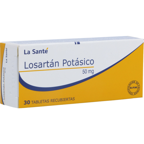Losartan Potasico 50 Mg