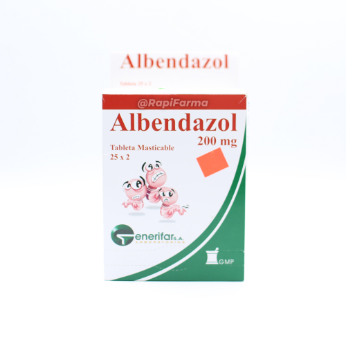 Albendazol Tabletas 200 mg