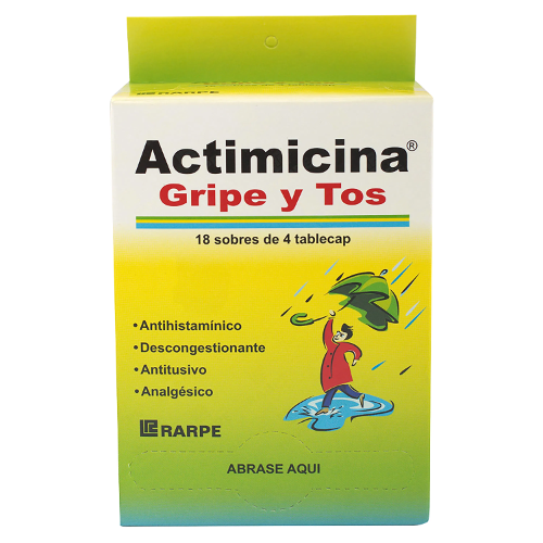 Actimicina Gripe y Tos