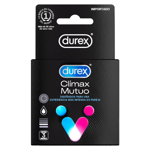 Condones Durex Climax Mutuo