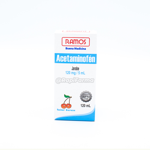 Acetominofen Suspension Sabor Fresa  Ramos