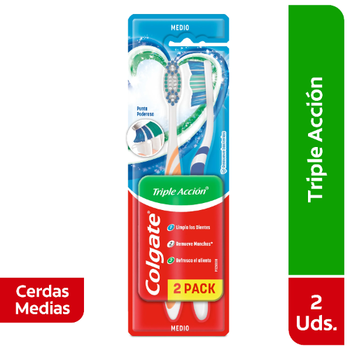 Cepillo Colgate  Triple accion