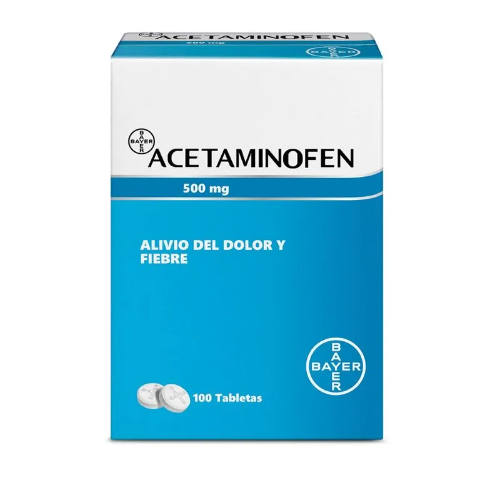 Acetaminofén  500 mg BAYER