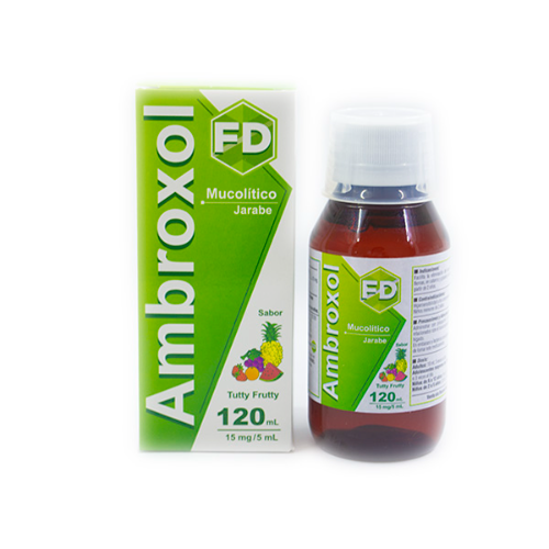 Ambroxol FD  Mucolitico Jabrabe  120 ml