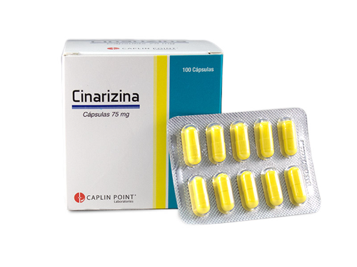 Cinarizina 75mg Caplin Point