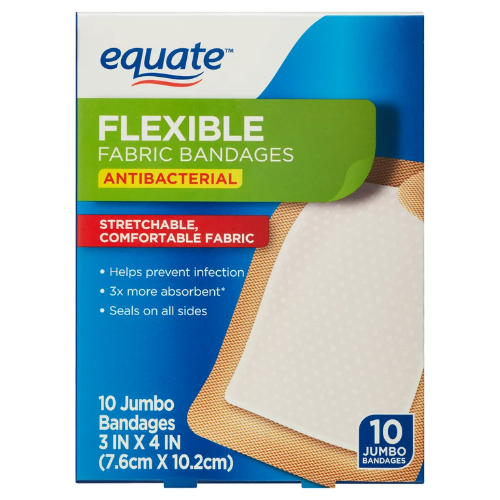 Curas Flexible Antibacterial Jumbo Equate