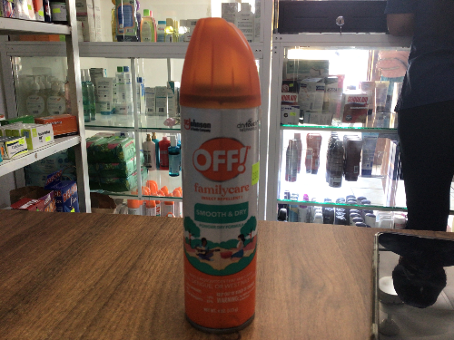 Off Active Smooth & Dry Aereosol color naranja