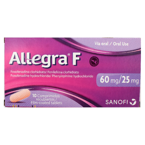 Allegra F 60mg/25mg