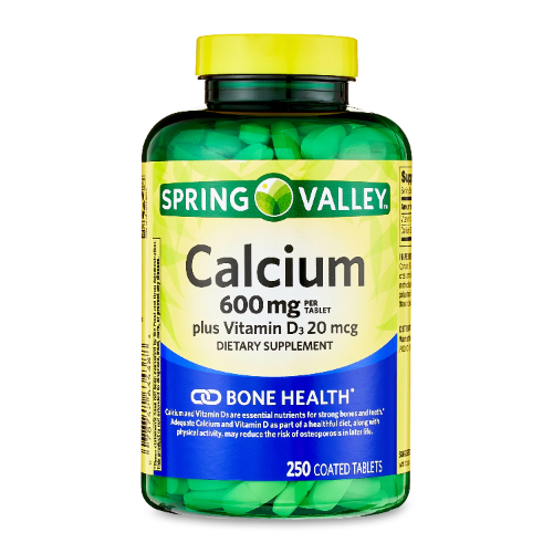 Calcium 600 mg Spring Valley
