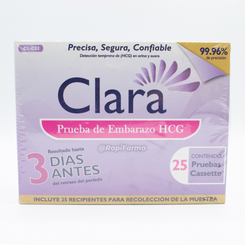 Clara Prueba de Embarazo