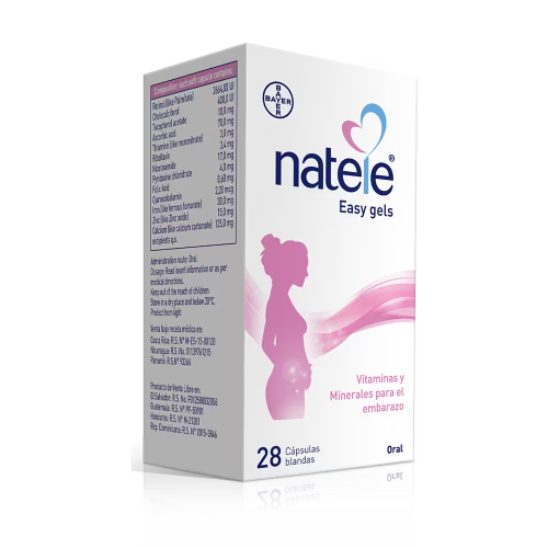 Natele Easy Gels Vitaminas y Minerales para el Embarazo