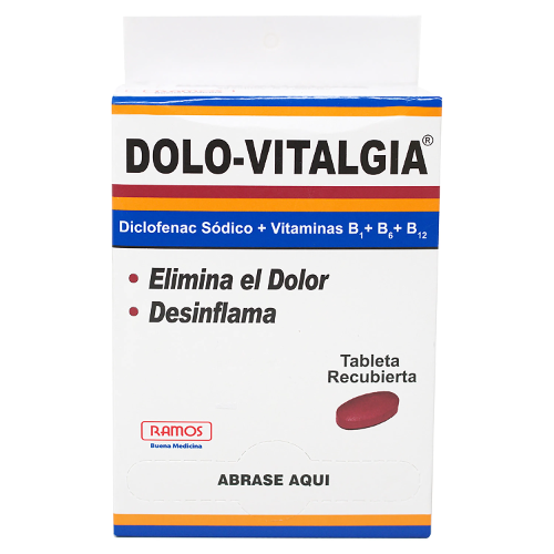 Dolovitalgia Tabletas