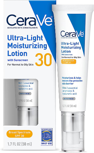 CeraVe Ultra-Light Moisturizing Lotion