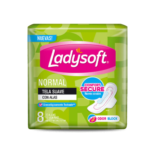Toallita Ladysoft Normal 8u