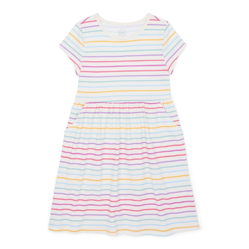 Vestido de rayas 7-8T