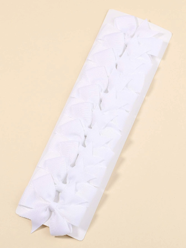 Par de Lazos blancos