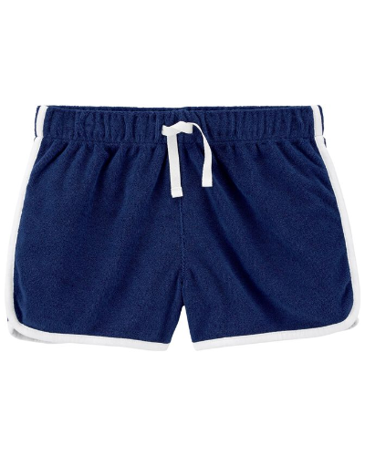 Short Azul Raya Blanca 5T Carter'S