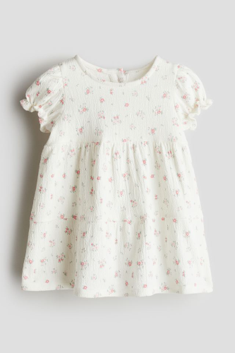 Vestido Rosa flores delicado 4T
