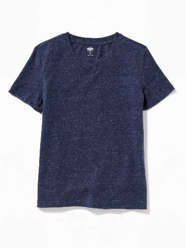 Old Navy Franela Cuello V Azul XS