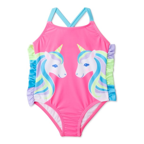 Traje De Baño 1pz Unicornio Niña Wonder Nation 5T