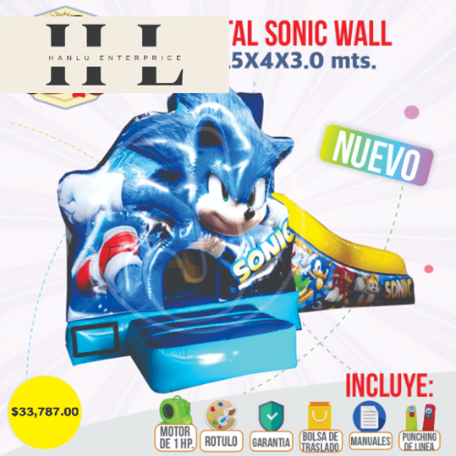INFLABLE SONIC