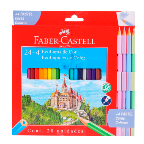 27 Lapices de colores Faber Castell