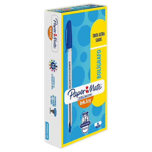 Boligrafo kilometrico  (Azul )*