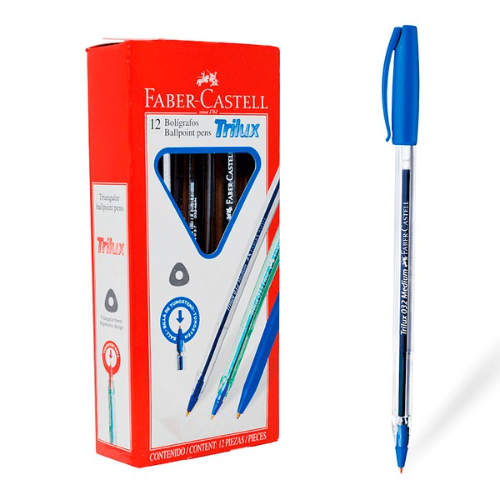 Boligrafo Faber-Castell - (Azul )*