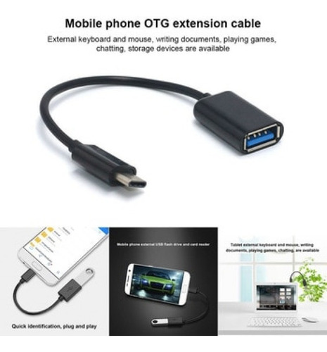 Adaptador Otg Tipo C*