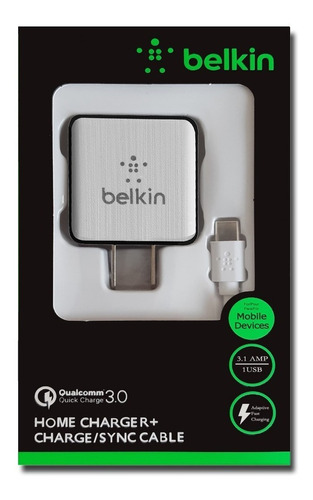 Cargador Belkin 3.0A V8*