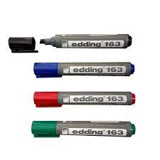 Marcador  Borrable Edding 163 (Rojo)