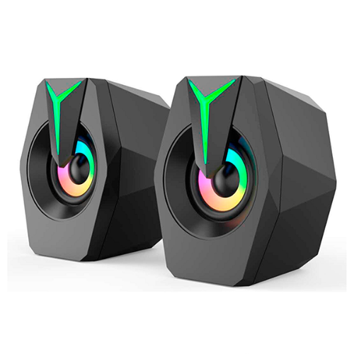 SPEAKERS USB RGB PC K8