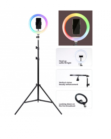 ARO DE LUZ CON SOPORTE HAVIT ST7026