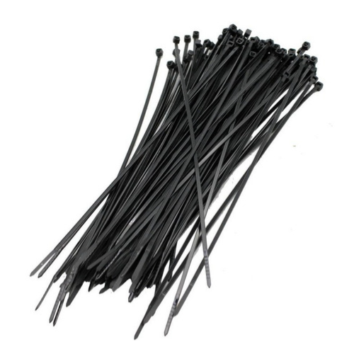 AMARRE PLASTICO NEGRO 15 CM X 100 UND