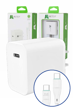 CONVERTIDOR 20W  PD CON CABLE TIPO C JA