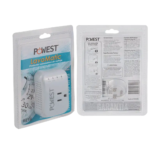 PROTECTOR DE VOLTAJE POWEST LAVOMATIC 120V/10A