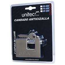 CANDADO ANTICIZALLA 70mm UNITEC