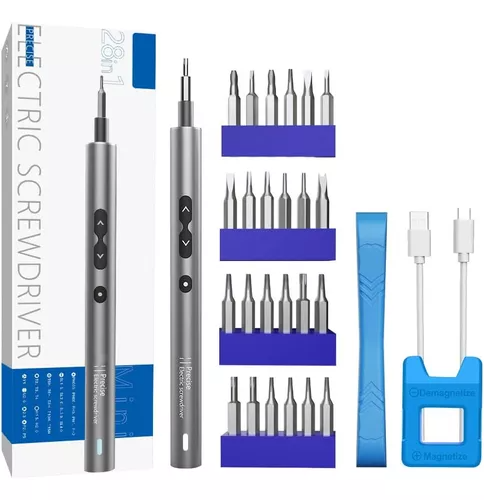DESTORNILLADOR ELÉCTRICO KIT 28 EN 1