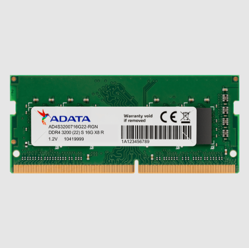MEMORIA RAM ADATA 16GB DDR4 3200MHZ PARA PORTATIL